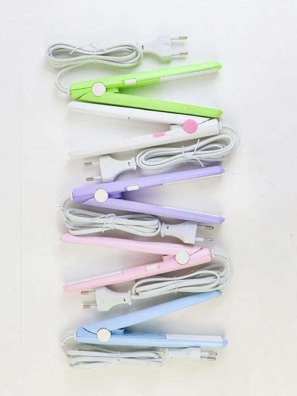 Mini Hair Straightner Multicolours For Travel
