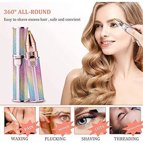 2 in 1 Rechargeable Hair Remover Trimmer for Women