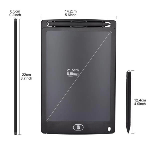 8.5 Inch LCD Writing Tablet with Reusable Magic Book